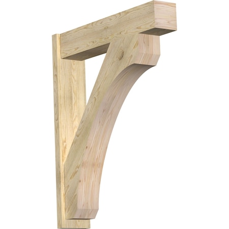 Ekena Millwork Legacy Block Rough Sawn Outlooker, Douglas Fir, 8"W x 38"D x 46"H OUT08X38X46LEC05RDF